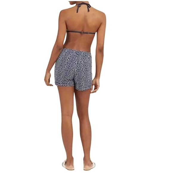 NWT SPANX Sunshine 4" Shorts in Navy Painted Polka-dot Women's Size XL - Picture 2 of 8